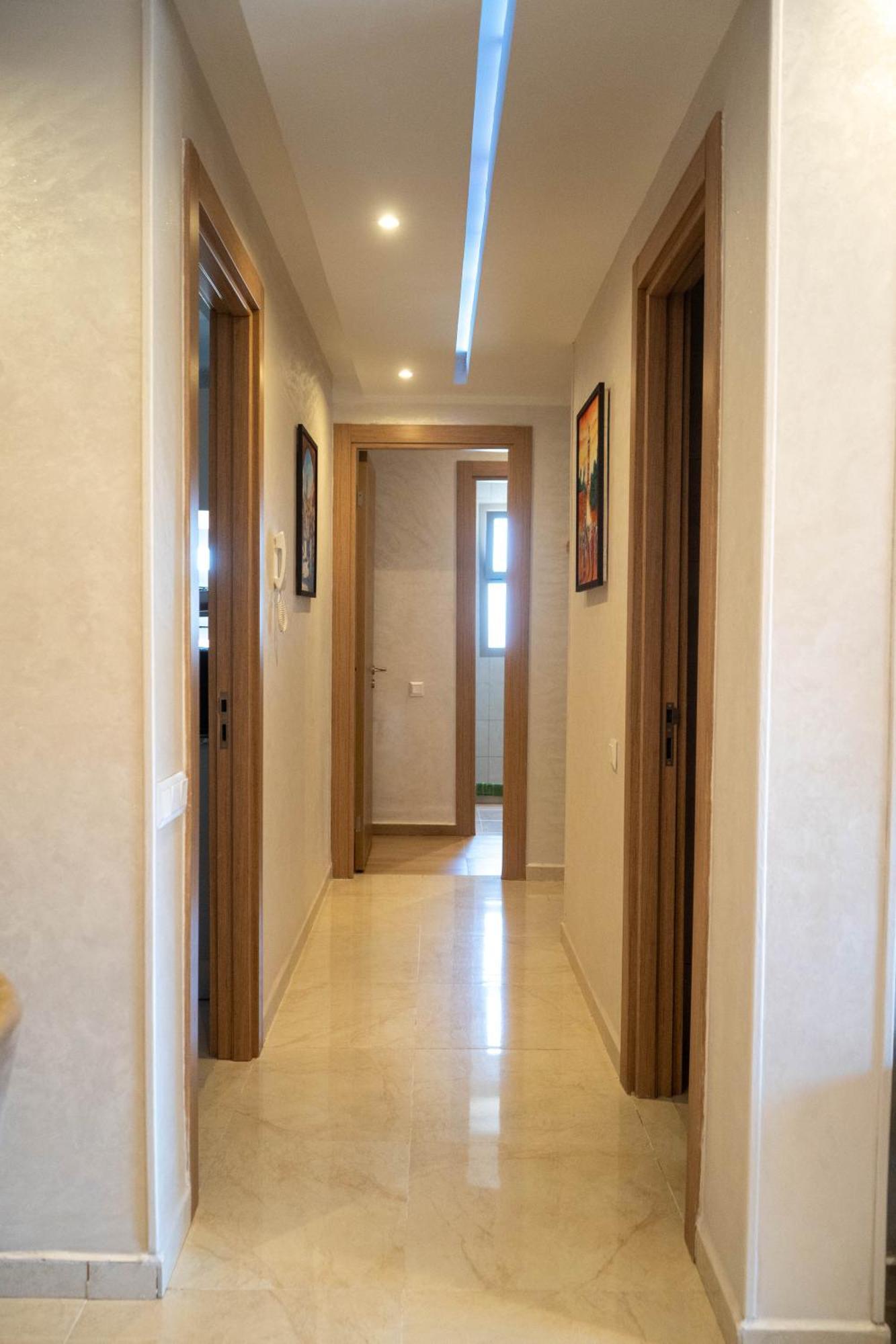 Magnifique Appartement Moderne De 2 Chambres Avec Piscine A 10 Min Du Centre De Marrakech Marrakesh Exterior foto